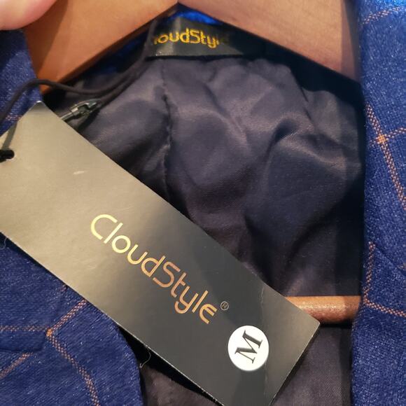 NEW! Cloudstyle Blazer Jacket Dual Button Sport Coat - M - Picture 4 of 4
